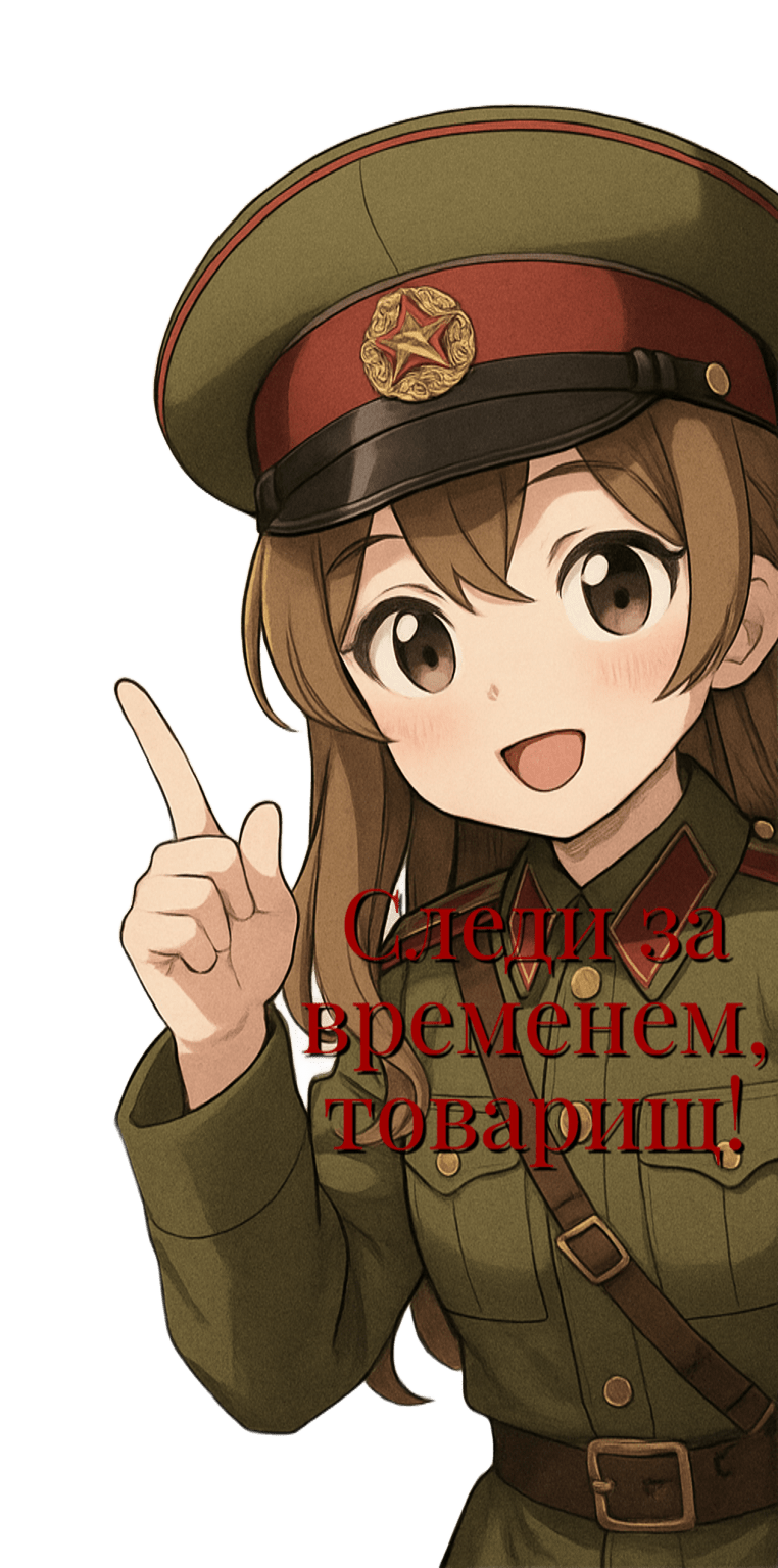 Девочка показывает на часы